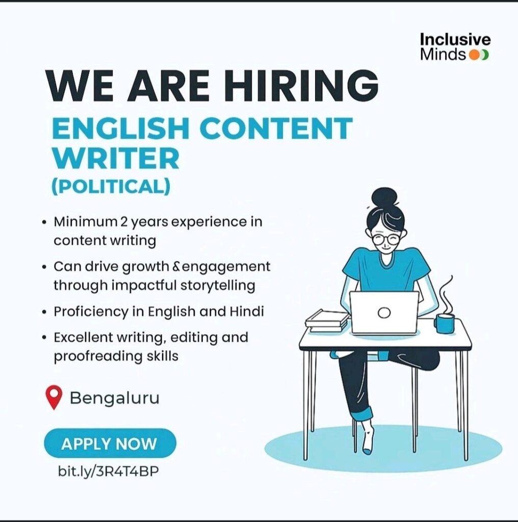 Content writer - Inclusive minds