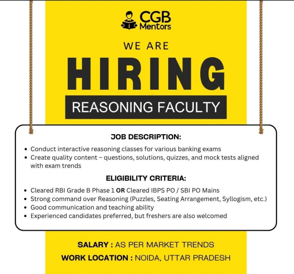 CGB Mentors reasoning faculty