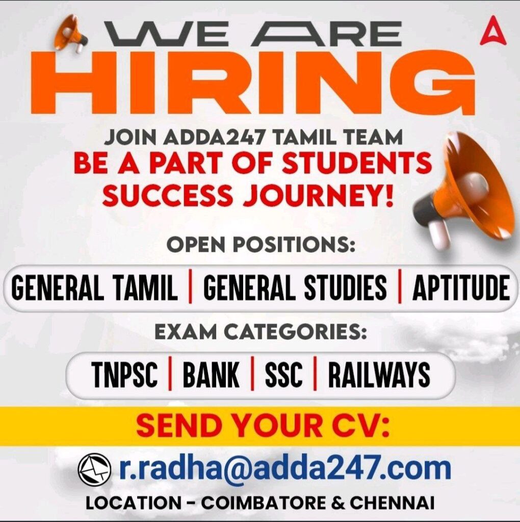 adda247 hiring for one day exam