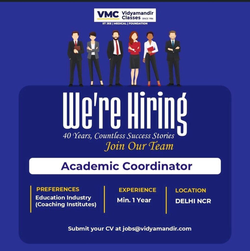 Vidyamandir classes Academic coordinator