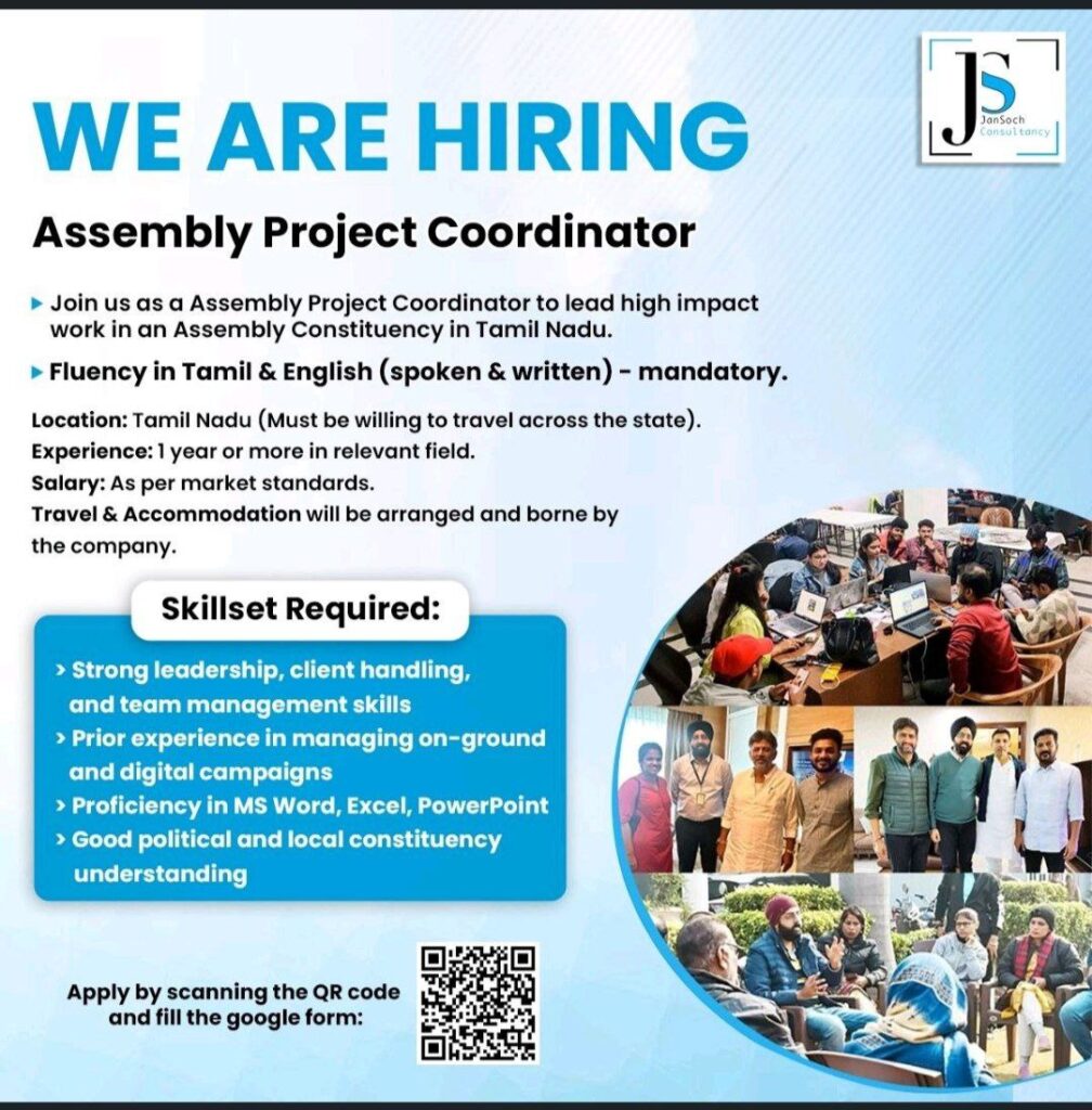 JanSoch - Political Consultancy Job