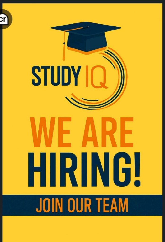 Studyiq - Multiple hirings