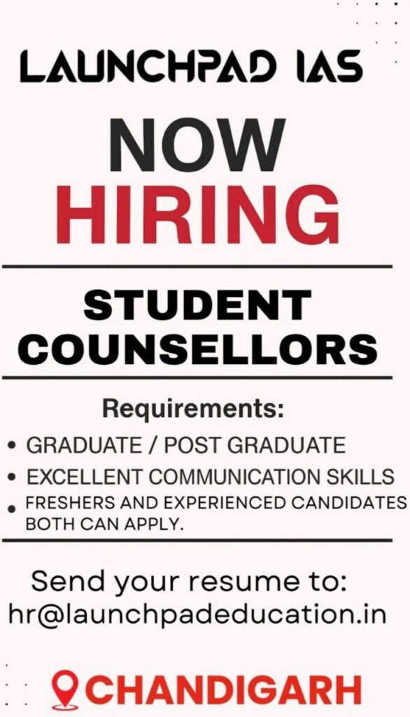 Launchpad IAS - student counsellors