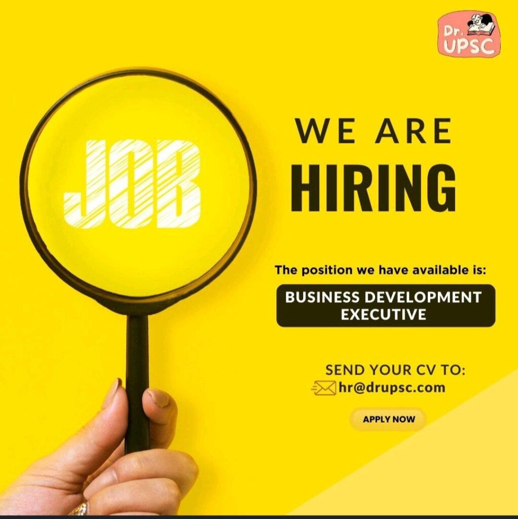 Dr UPSC hiring BDA