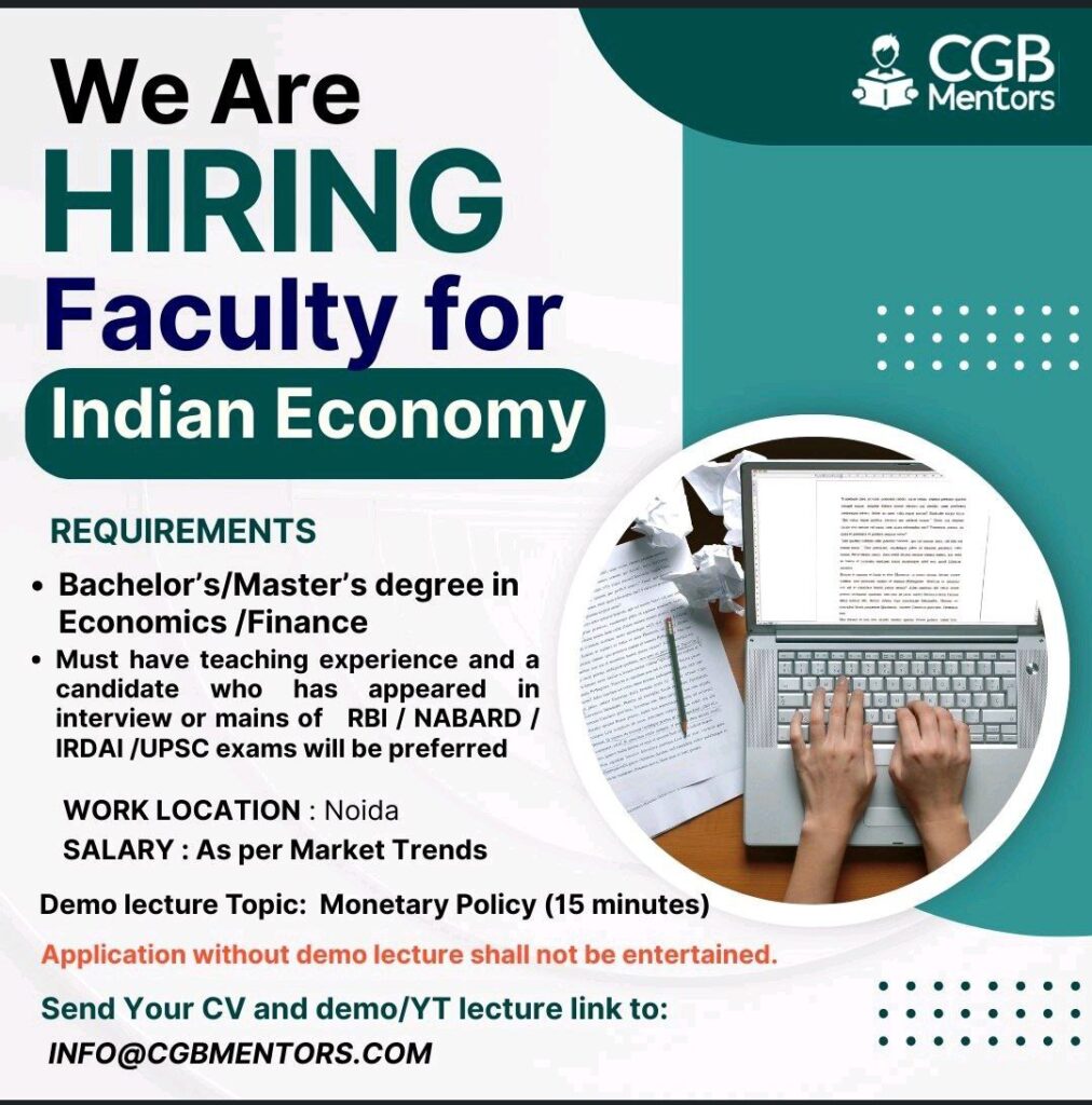 CGB Mentors hiring
