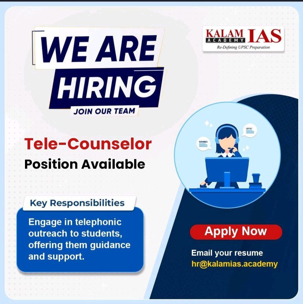 jobs at Kalam IAS