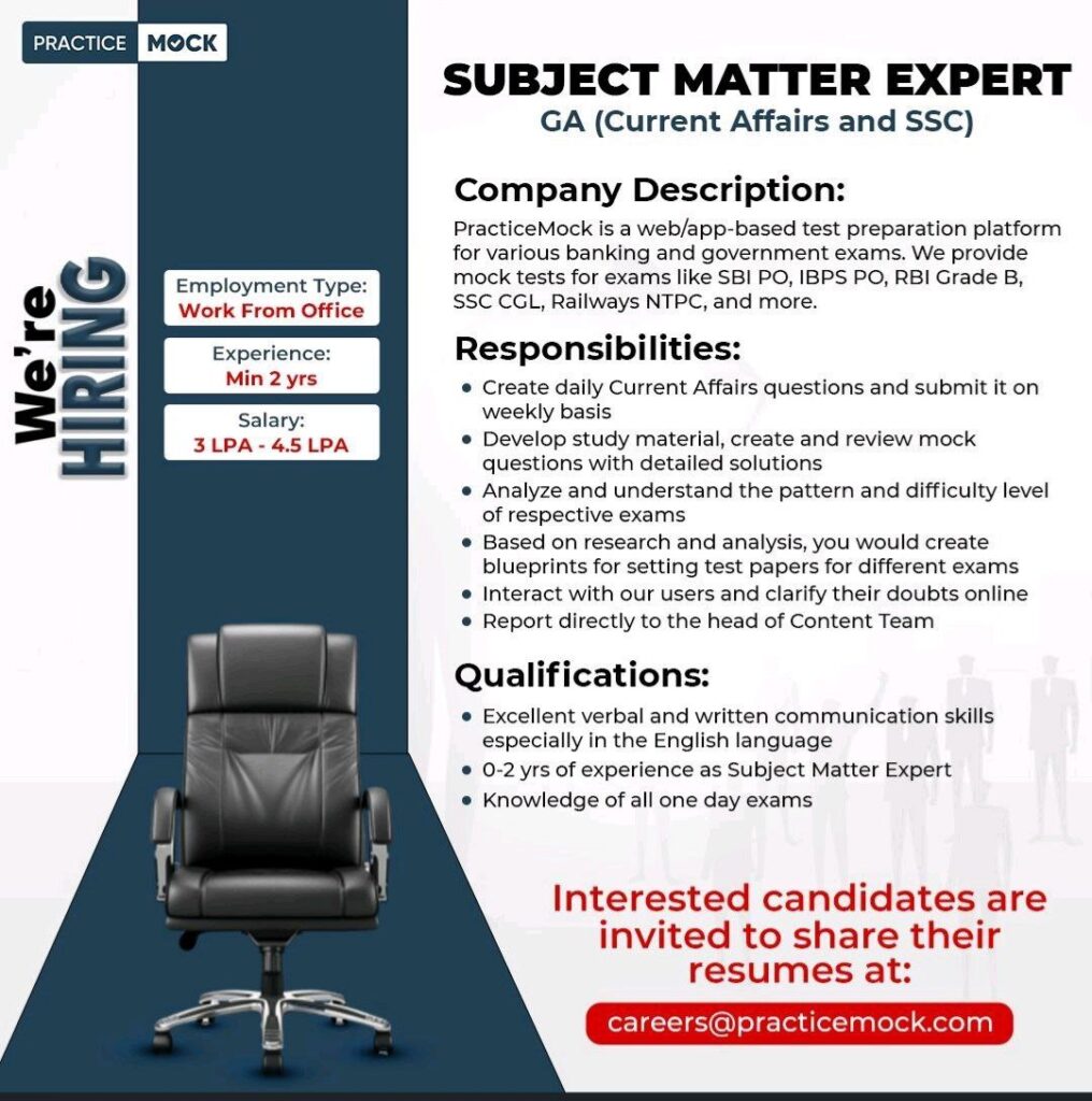 Practice Mock Jobs