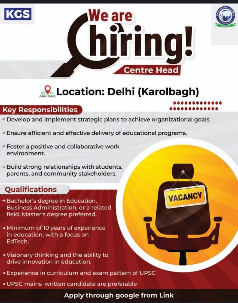 jobs in Khan Global Studies