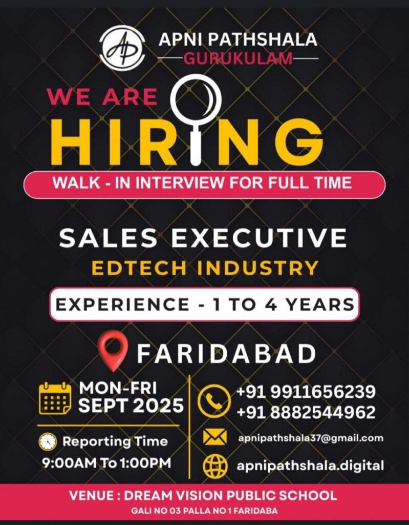 jobs in Apni Pathshala