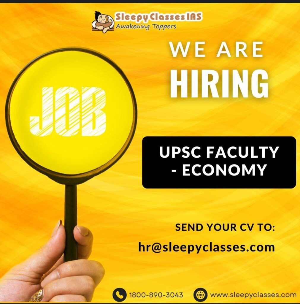 Jobs in Sleepy Classes IAS