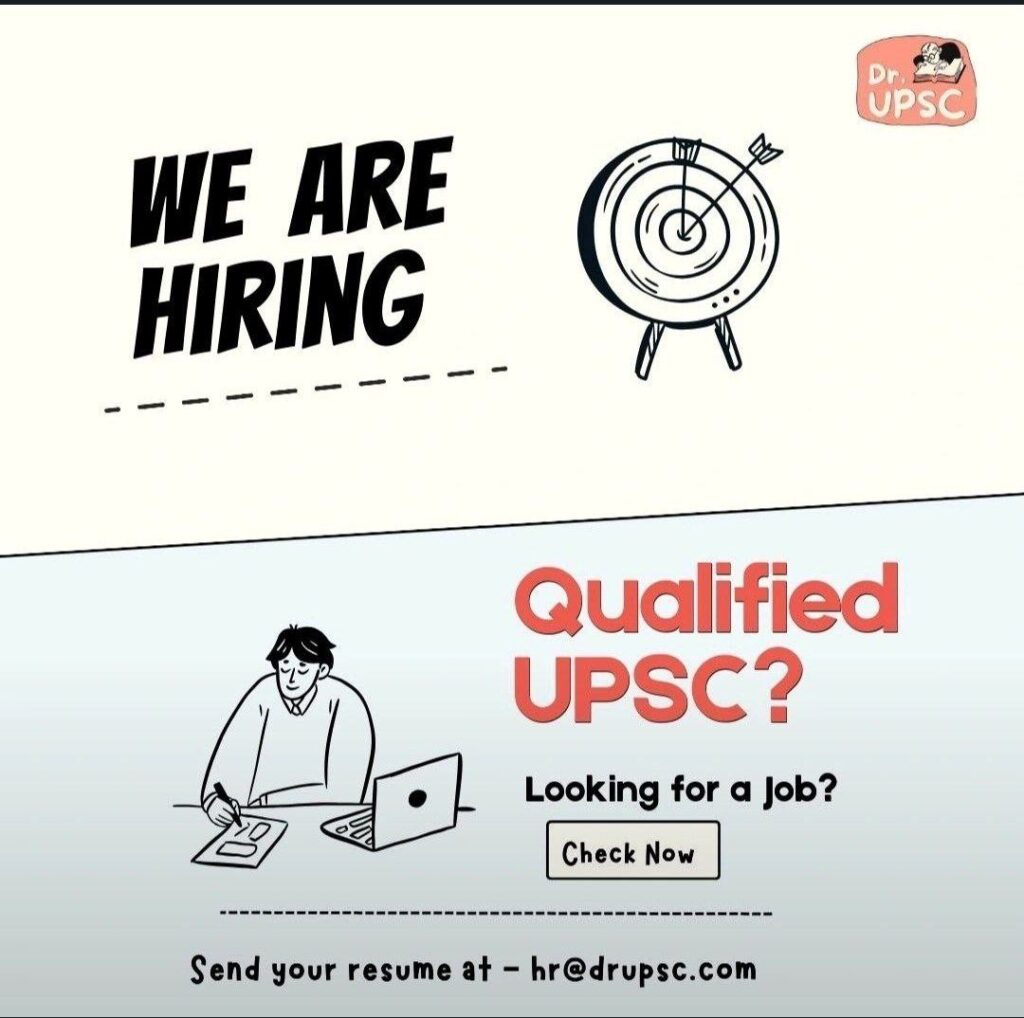 Dr UPSC careers